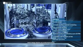 Cell Lid Automatic Assembly Line